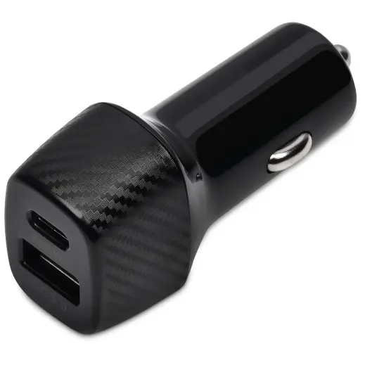 Alex Varga Lagarna QC 3.0 & PD 20W Car Charger Black